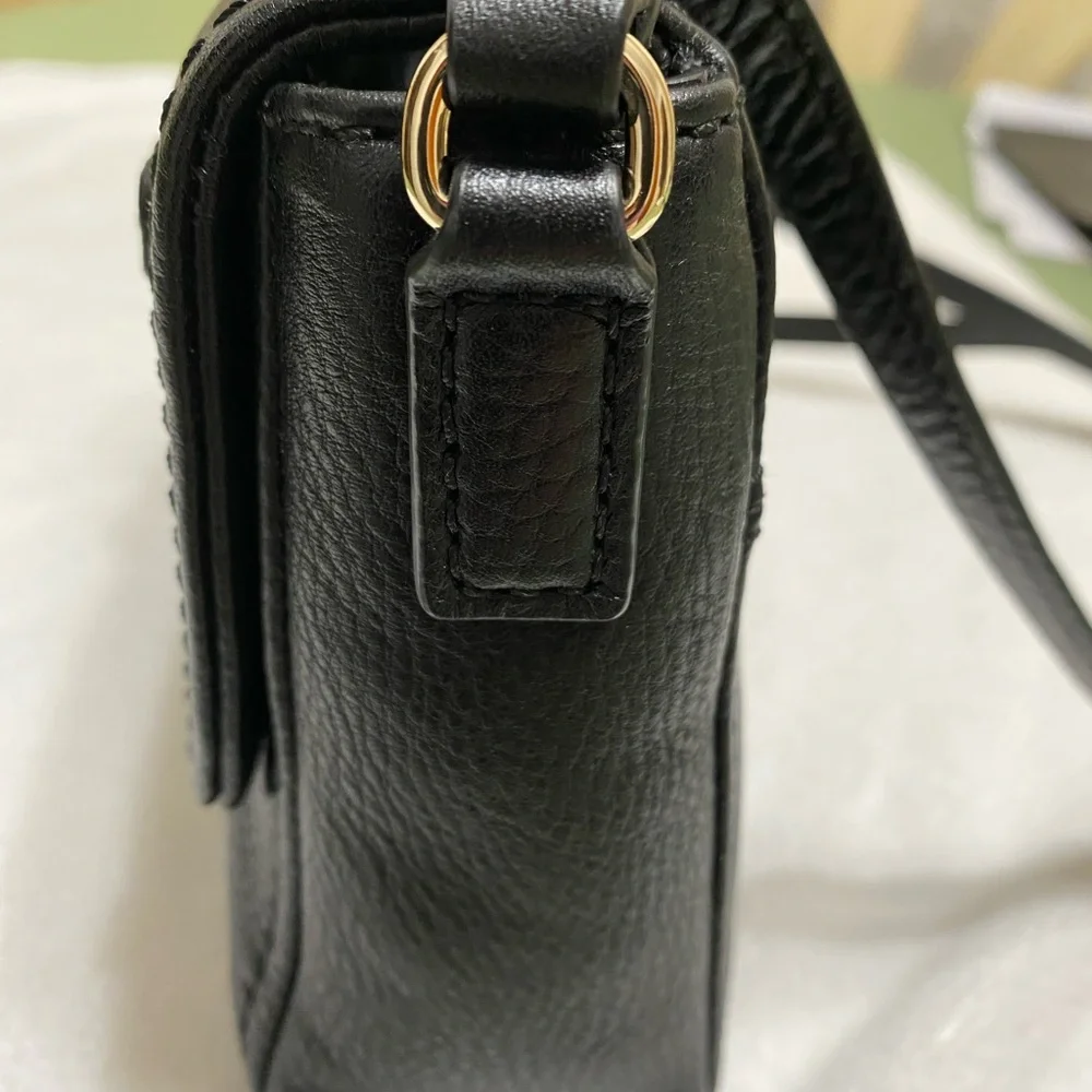 Small Kate Spade Black Pebbled Leather Crossbody Bag - Picture 4 of 14
